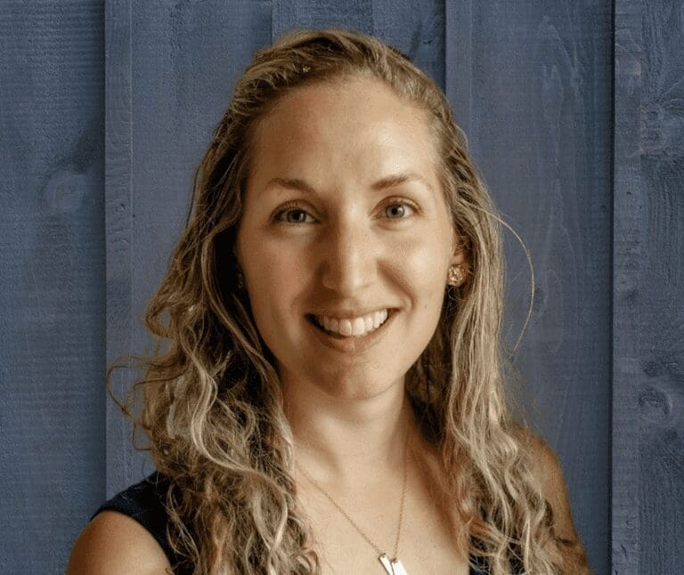headshot picture of Sydney Rhea, events and sustainability lead at Informa Markets North America