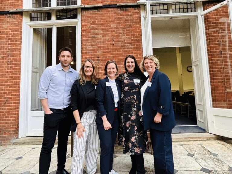 POC's Rob Hutchins and Helena Mansell Stopper joined by the UN's Caroline Petit, and wastebuster's Katy Newnham and Claire Poulson.