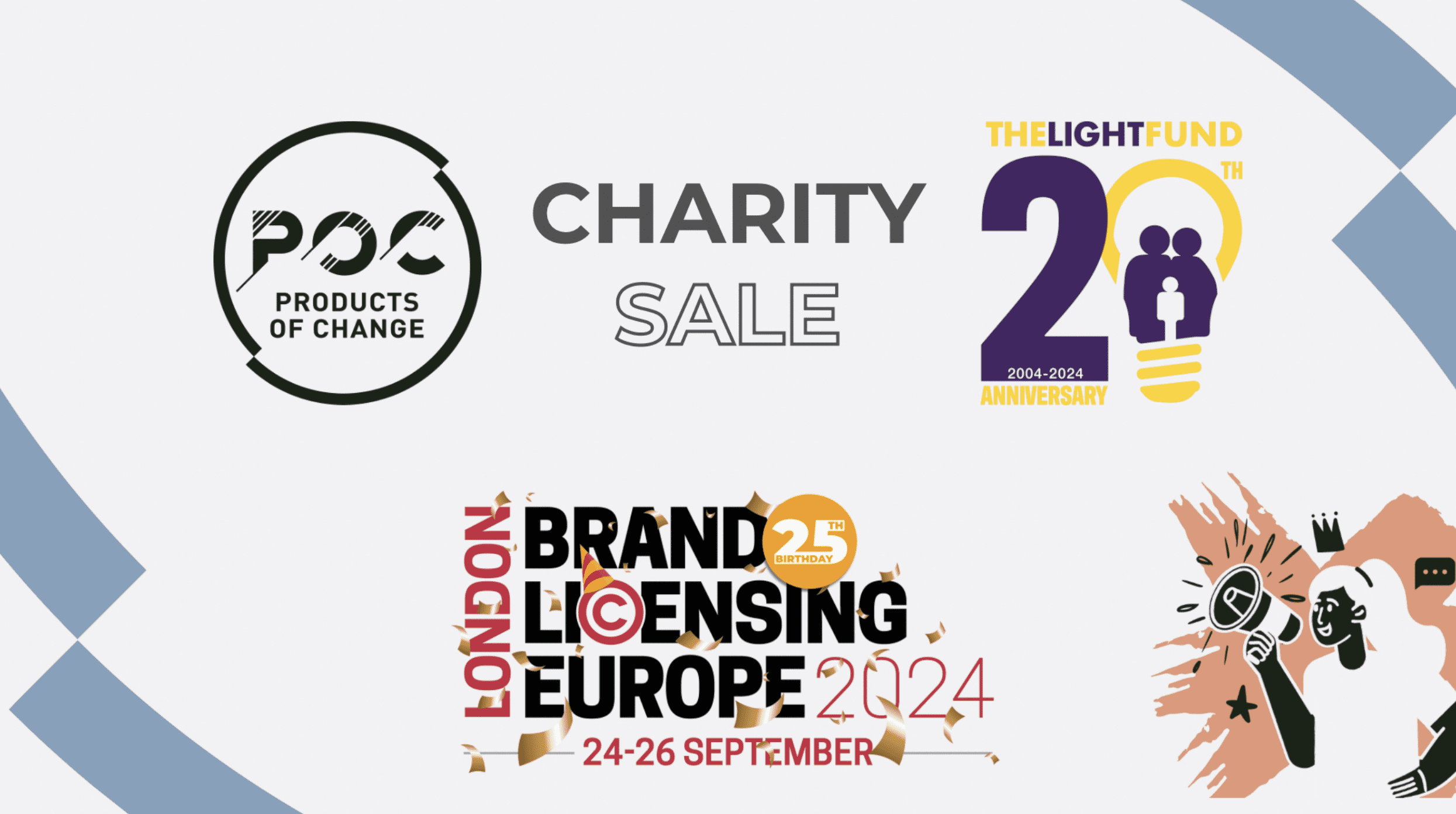 POC, BLE, and Light Fund logos