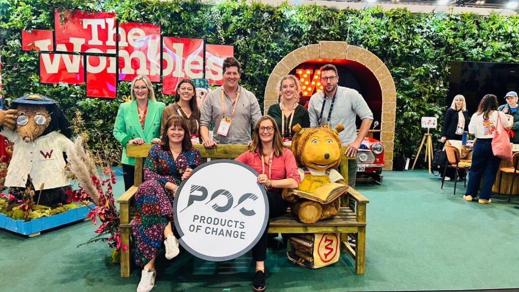 The POC team on the Wombles stand at BLE 2024