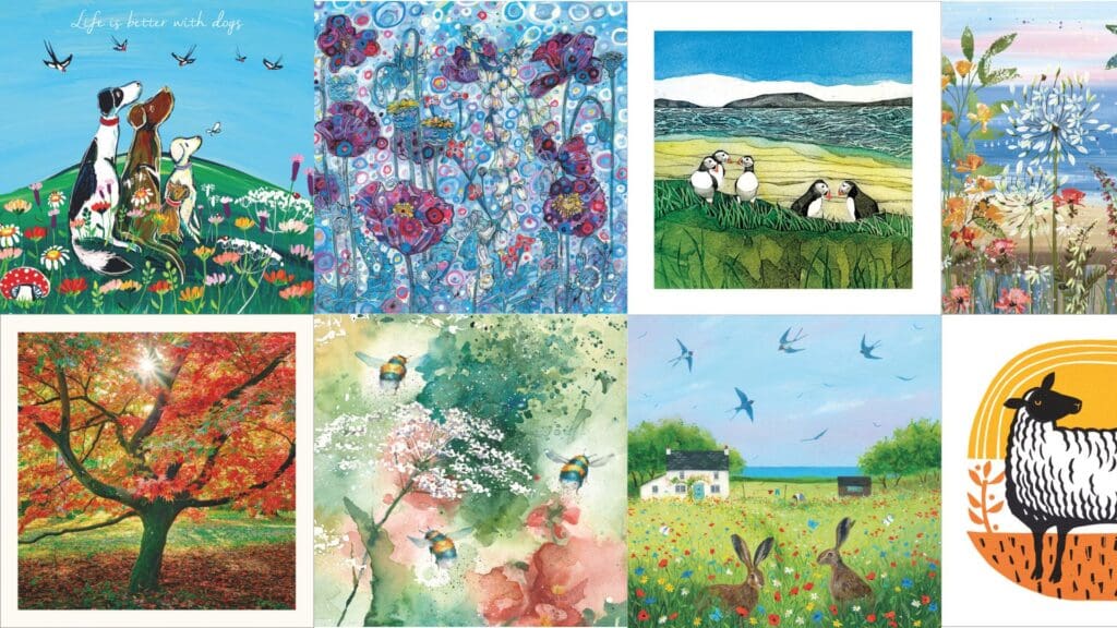 Eco-friendly card company designs