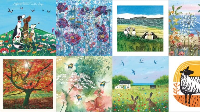 Eco-friendly card company designs