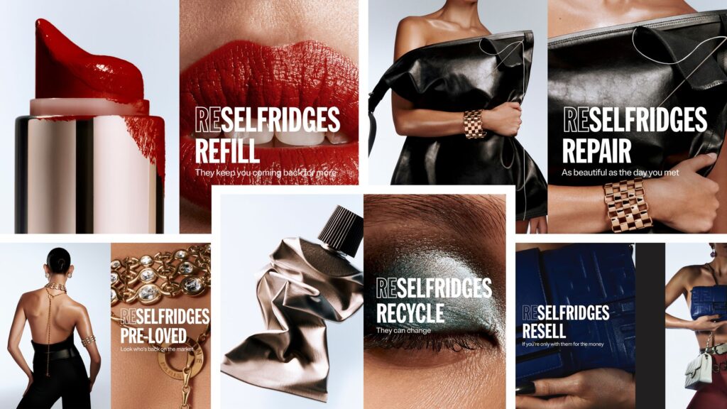 Reselfridges collage