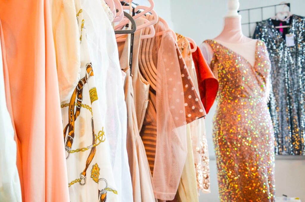 Rack of clothes from With Love From...