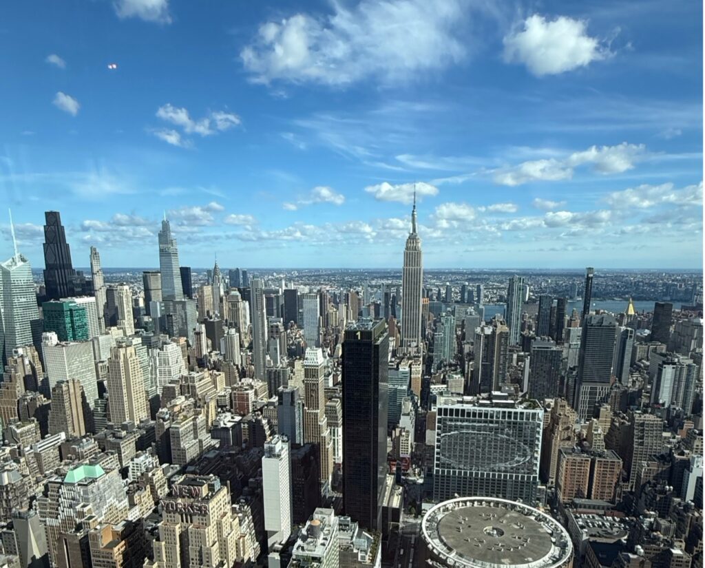 NYC skyline climate week
