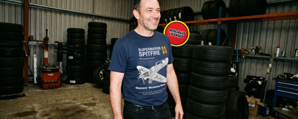 Teemill Spitfire t-shirt