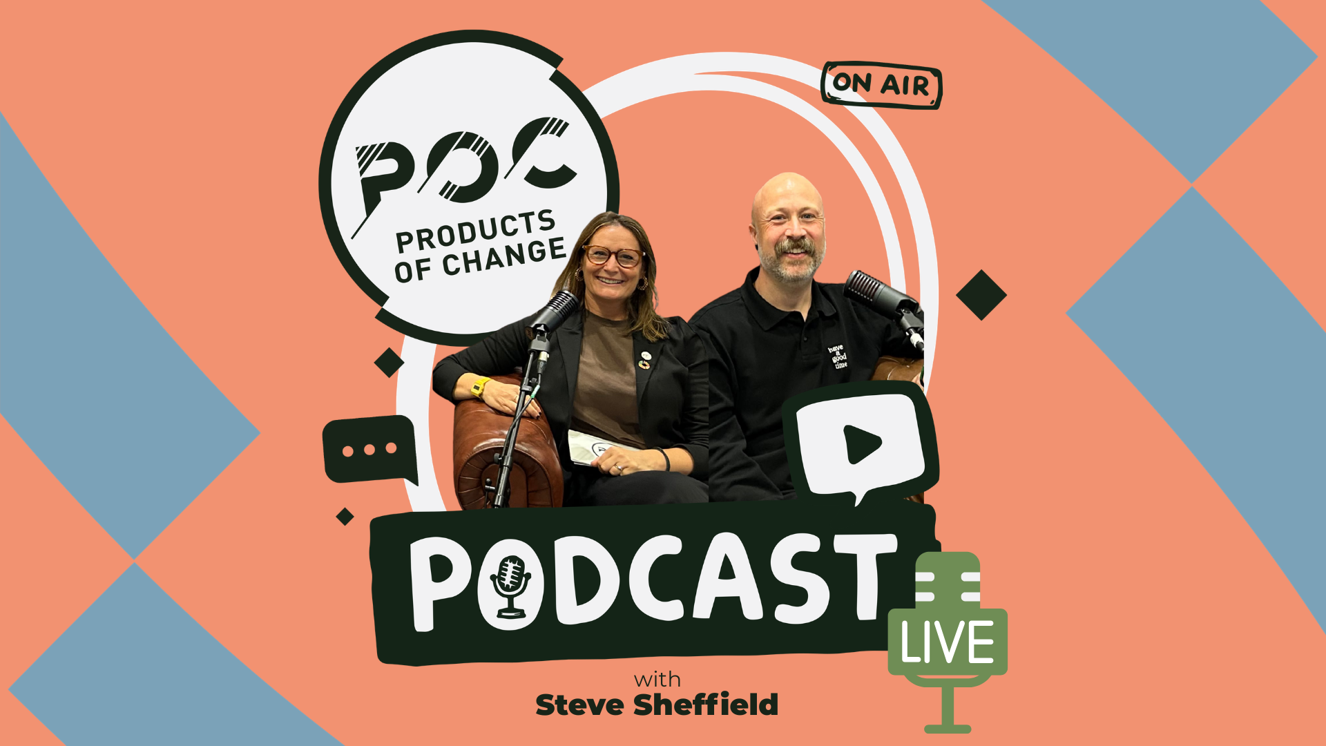 LIVE from LPW with Steve Sheffield podcast graphic